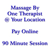 2-Hand Therapeutic Massage (1 Therapist ONLY) 90 MINUTES (image for) 2-Hand Therapeutic Massage (1 Therapist ONLY) 90 MINUTES