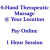 4-Hand Therapeutic Massage 1 HOUR (image for) 4-Hand Therapeutic Massage 1 HOUR